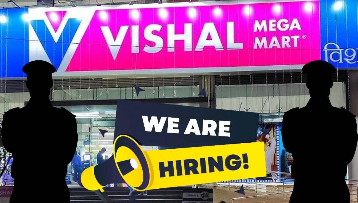 Vishal Mega Mart Security Guard Job 2026